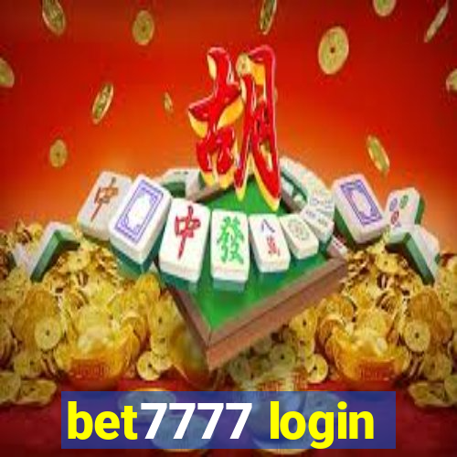 bet7777 login